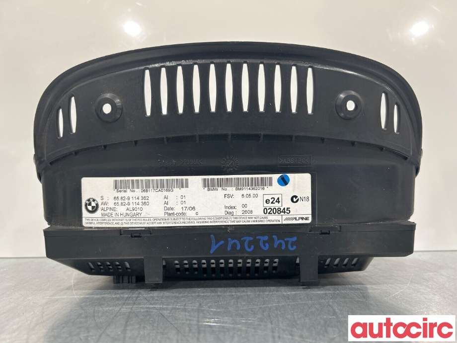 Instrumentpanel til BMW 3-Serie 2005-2011 (E90/E91/E92/E93) (E90/E91/E92/E93) (BMW|65829193757|65829114362)