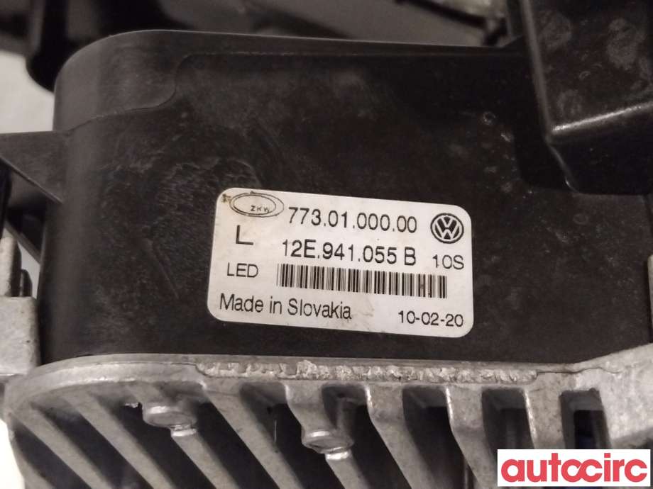 Tåkelykt venstre foran til VW E-Up 2013-2019  (VOLKSWAGEN|12E941055B)