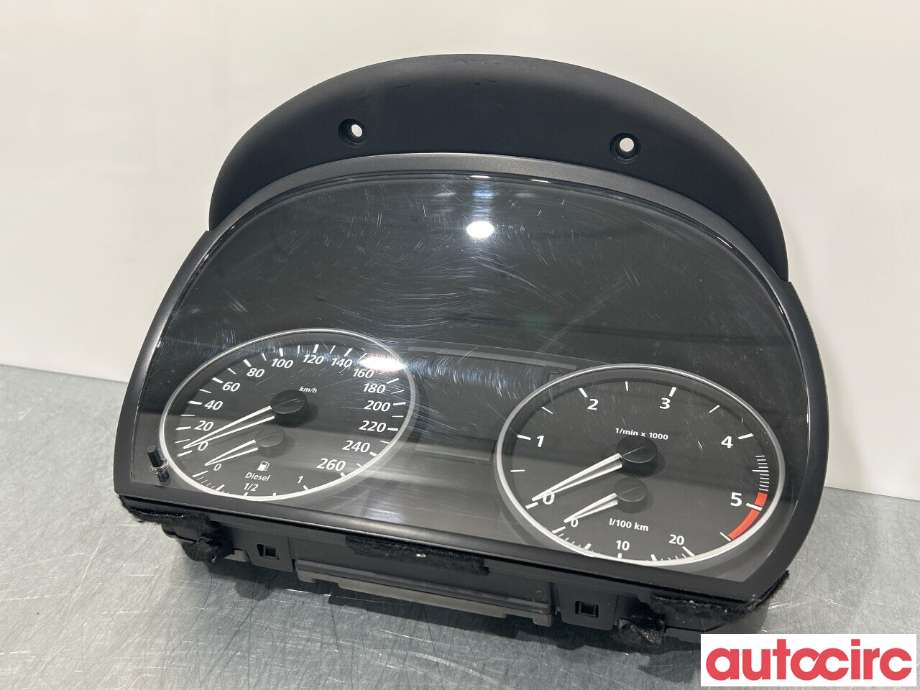 Instrumentpanel til BMW 3-Serie 2005-2011 (E90/E91/E92/E93) (E90/E91/E92/E93) (BMW|62109316127|911020505X)