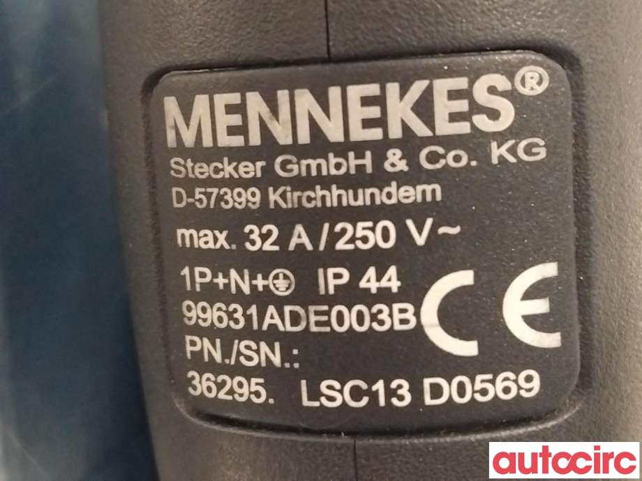 Batterilader kabel til Hyundai Kona 2017-2021 (Type I, Fase 1)  (HYUNDAI|99631ADE003B)