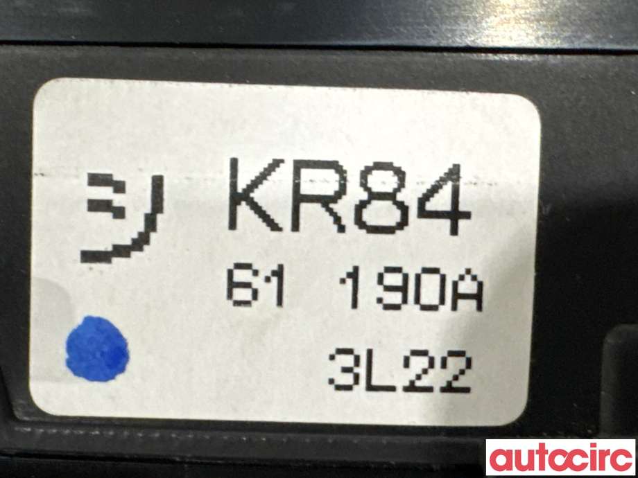 Varmeapparat betjening til Mazda CX-5 2012-2017 (Type I)  (MAZDA|KR84-61-190B||KR8461190A)