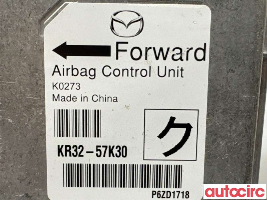 Airbag elektronikk til Mazda CX-5 2012-2017 (Type I)  (MAZDA|KR32-57-K30||KR32-57K30)