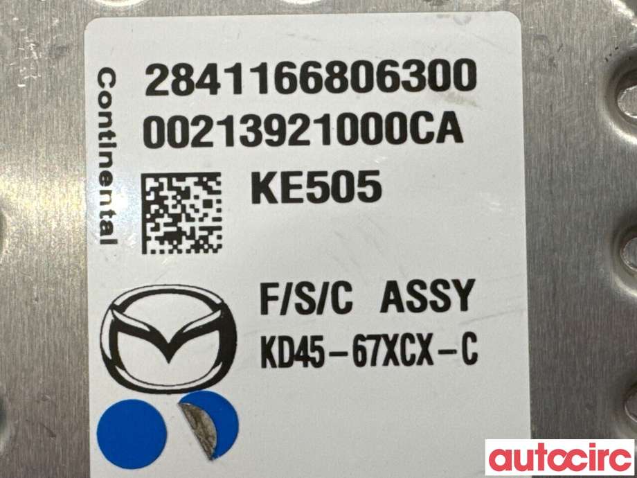 Kamera til Mazda CX-5 2012-2017 (Type I)  (MAZDA|KD45-67-XCXE||KD45-67XCX-C)