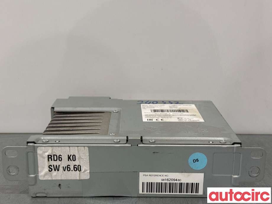 Bilstereo til Toyota Proace, 2016-->> (Type II)  (TOYOTA|SU001A7186)
