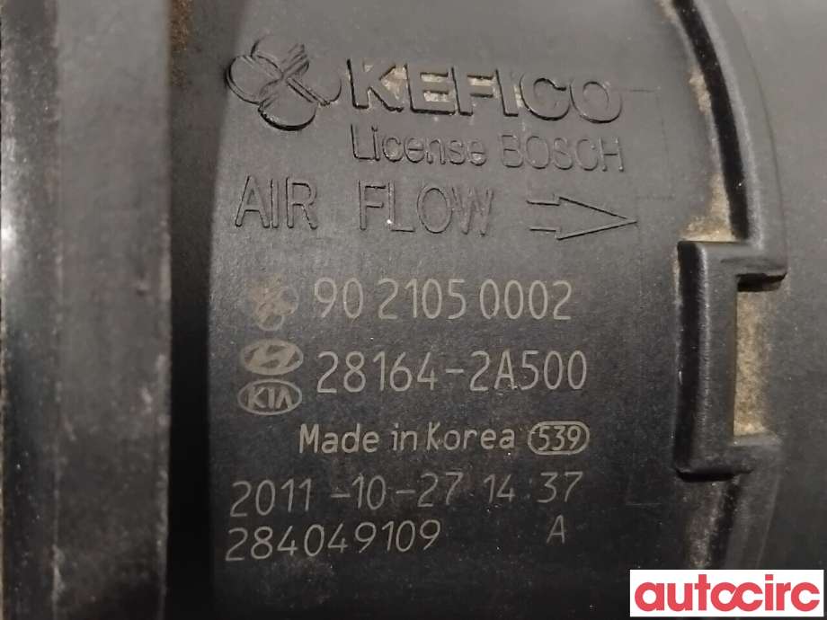 Luftmengde/luftmassemåler til Kia Sportage 2010-2016 (Type III)  (KIA|281642A500|9021050002|28164-2A500)