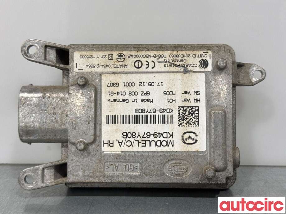 Sensor radar til Mazda CX-5 2012-2017 (Type I) (MAZDA|KD49-67-Y80B||KD49-67Y80B)