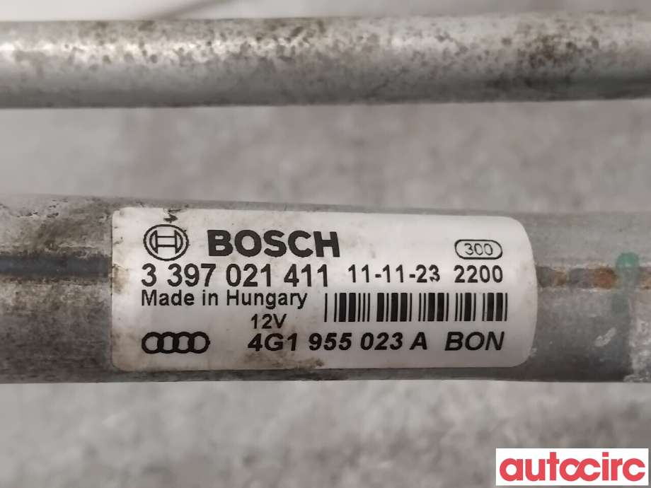 Viskermotor frontrute til Audi A6 2011-2014 (Type IV, Fase 1) (C7) (C7) (AUDI|4G1955023A|1397220616|4G1955023C)