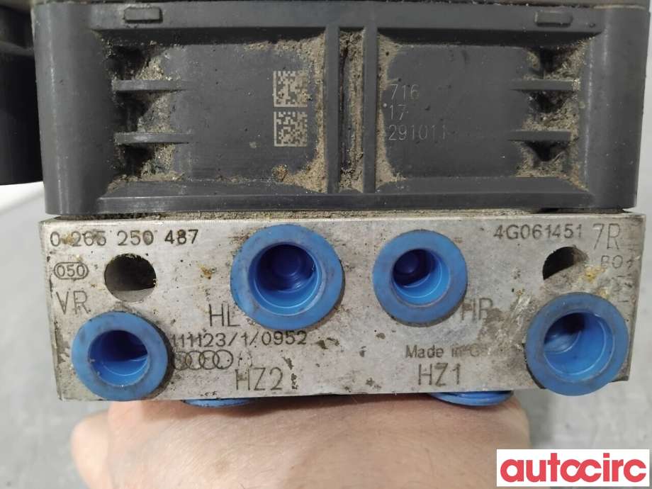 ABS sentral til Audi A6 2011-2014 (Type IV, Fase 1) (C7) (C7) (AUDI|4G0614517R|0265250487)