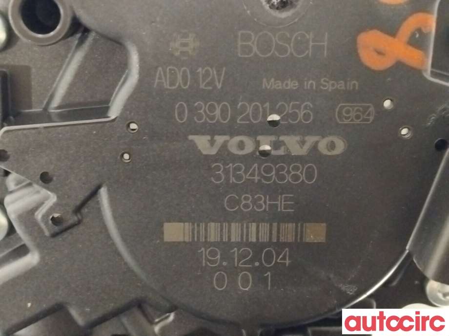 Viskermotor bakrute til Volvo XC90 2015-2025 (Type II)  (VOLVO|31349380)