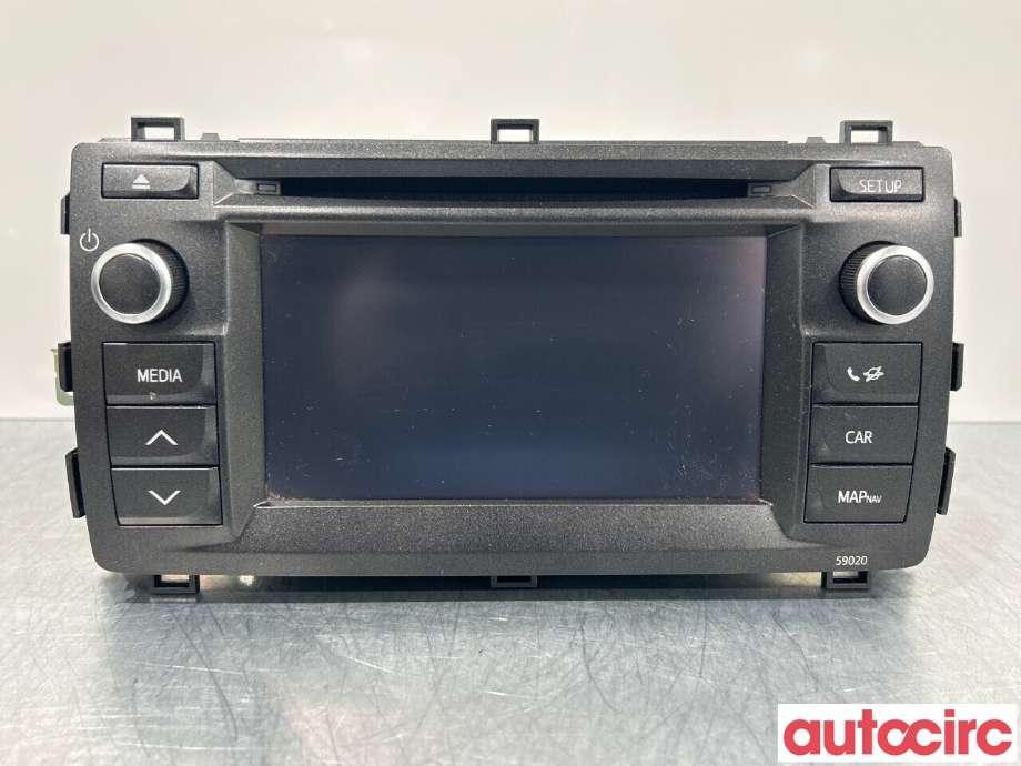 Bilstereo til Toyota Auris, 2013-2015 (Type II, Fase 1)  (TOYOTA|8614002030)