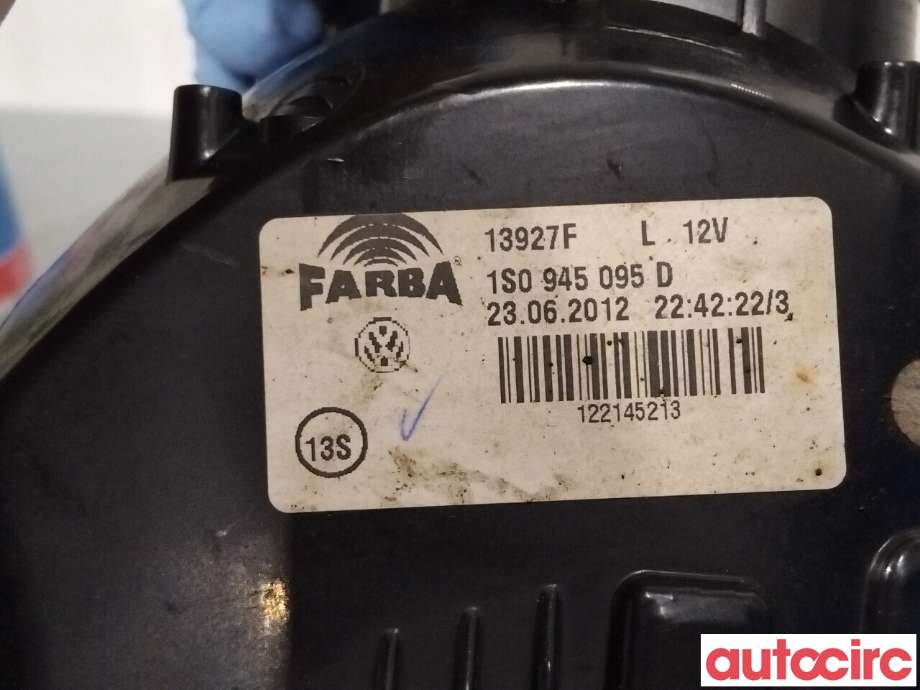Baklykt venstre til VW Up 2012-2019  (VOLKSWAGEN|1S0945095G)