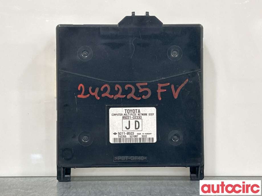 Styreenhet diverse til Toyota Auris, 2013-2015 (Type II, Fase 1)  (TOYOTA|8922002020)