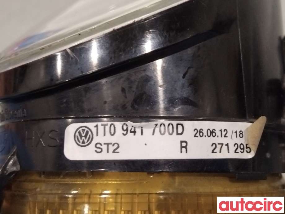 Tåkelykt høyre foran til VW Up 2012-2019 (VOLKSWAGEN|1T0941700H|1S0941700)