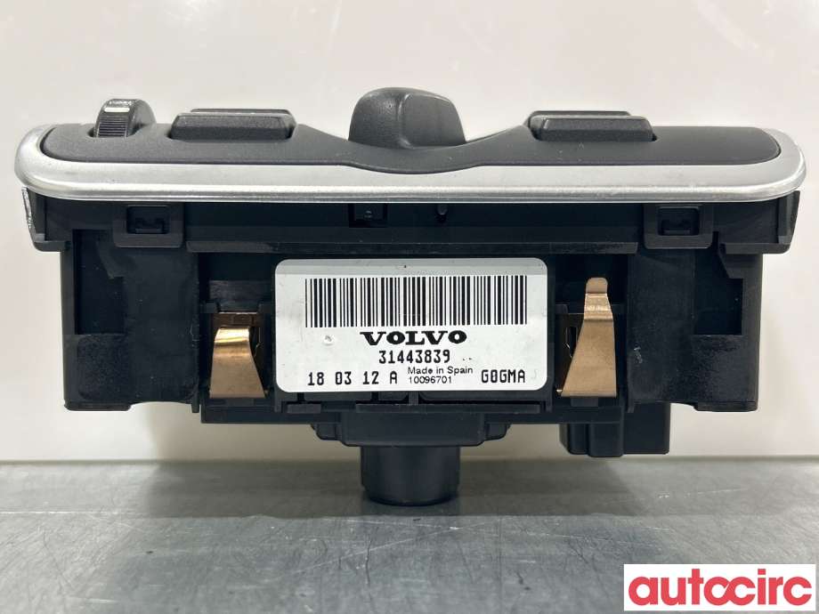 Bryter lys til Volvo V60/V60 CC 2013-2018 (Type I, Fase 2)  (VOLVO|31443839)