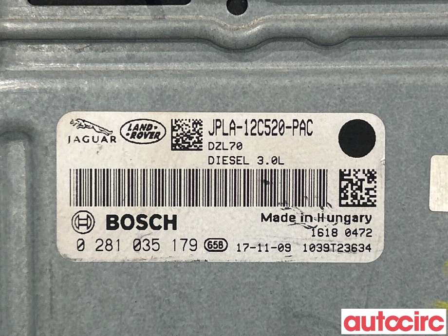 Styreenhet motor til Land Rover Discovery 2017-->> (Type V)  (LAND-ROVER|LR106651|JPLA-12C520-PAC)
