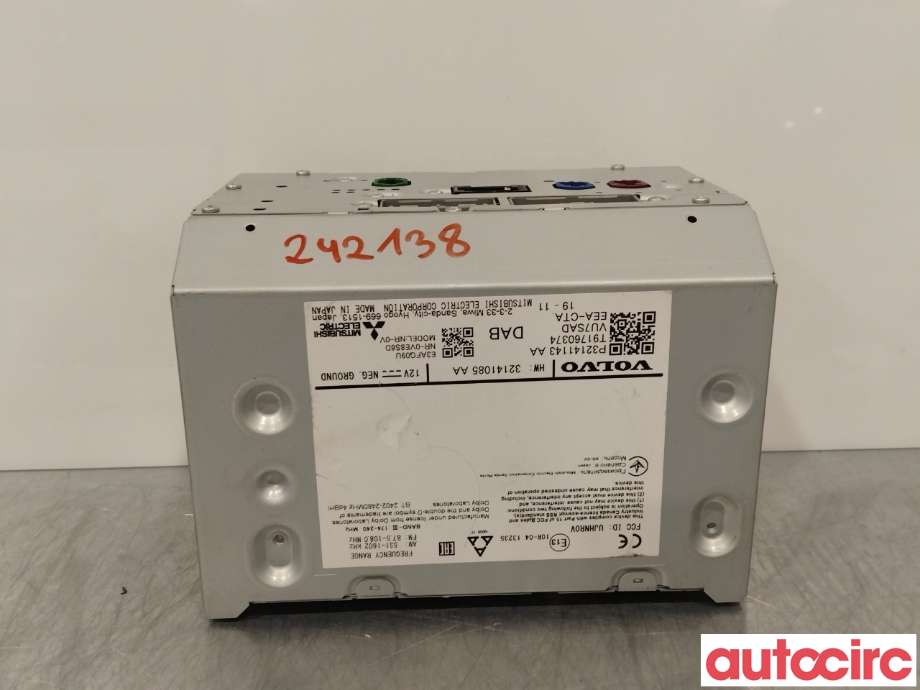 Bilstereo til Volvo XC90 2015-2025 (Type II)  (VOLVO|36011667|32141085AA)