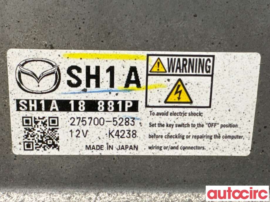 Styreenhet motor til Mazda CX-5 2012-2017 (Type I)  (MAZDA|SH1A-18-881M|275700-5283|SH1A18881P)