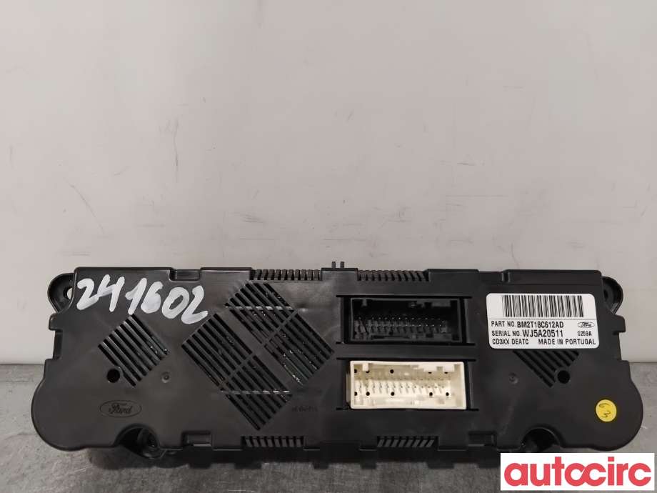 Varmeapparat betjening til Ford S-Max 2010-2015 (Type I, Fase 2) (FORD|1865349||BM2T18C612AD)