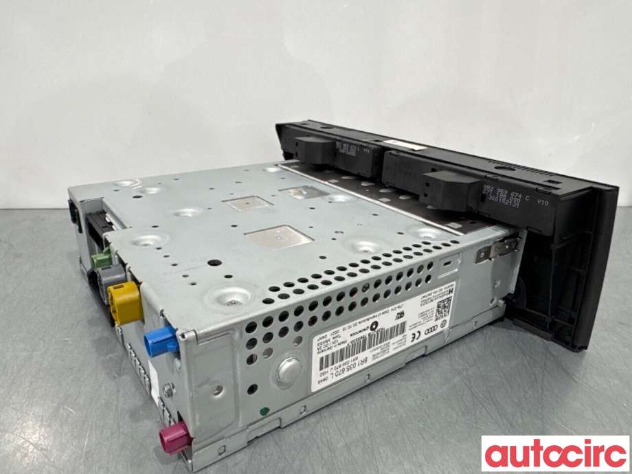 Bilstereo navigasjon til Audi Q5 2012-2017 (Type I, Fase 2)  (AUDI|8R1035670L|MMI3G)