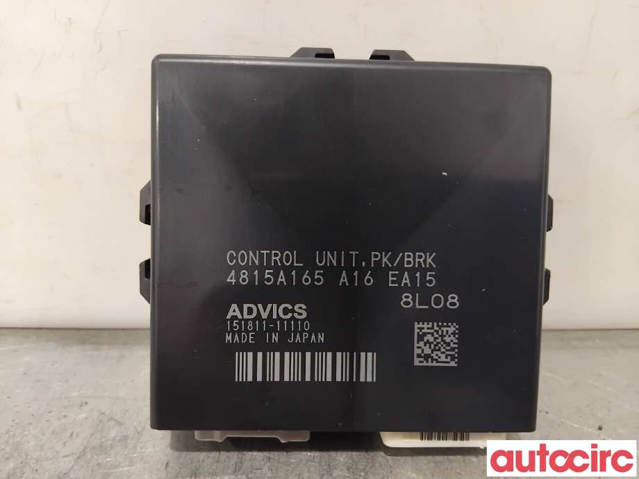 Styreenhet elektrisk parkbrems (EPB - Electric Parking Brake) til Mitsubishi Outlander, 2015-->> (Type III, Fase 2)  (MITSUBISHI|4815A165)