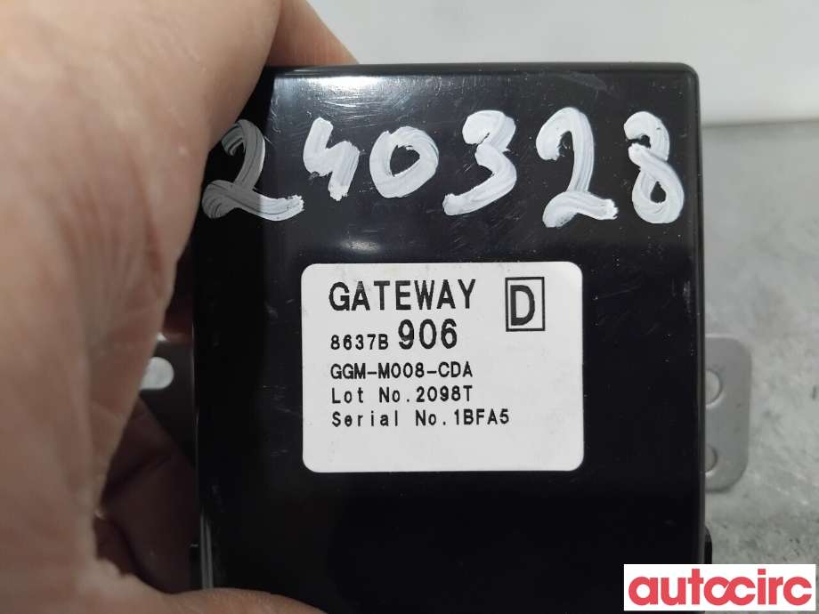 Diverse deler til Mitsubishi Outlander 2015-->> (Type III, Fase 2) (MITSUBISHI|8637D046|GGM-M008-CDA|8637B906)