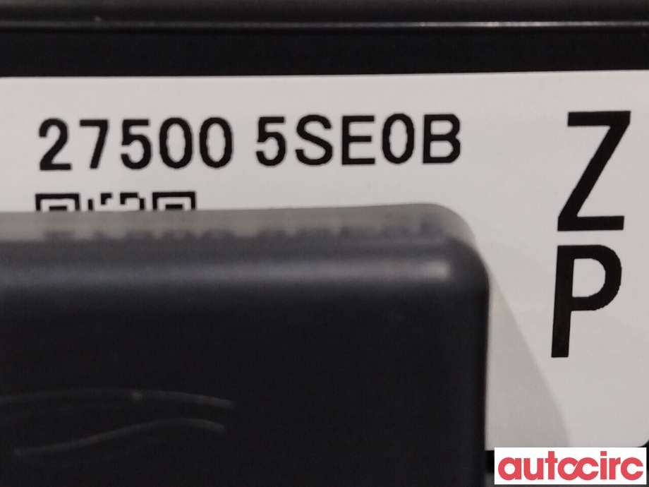 Varmeapparat betjening til Nissan Leaf 2018-->> (Type II)  (NISSAN|275005SE0B)