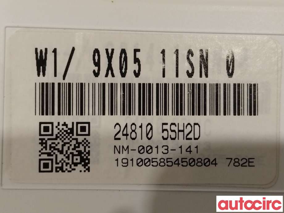 Instrumentpanel til Nissan Leaf 2018-->> (Type II)  (NISSAN|248105SH2C|248105SH2D)