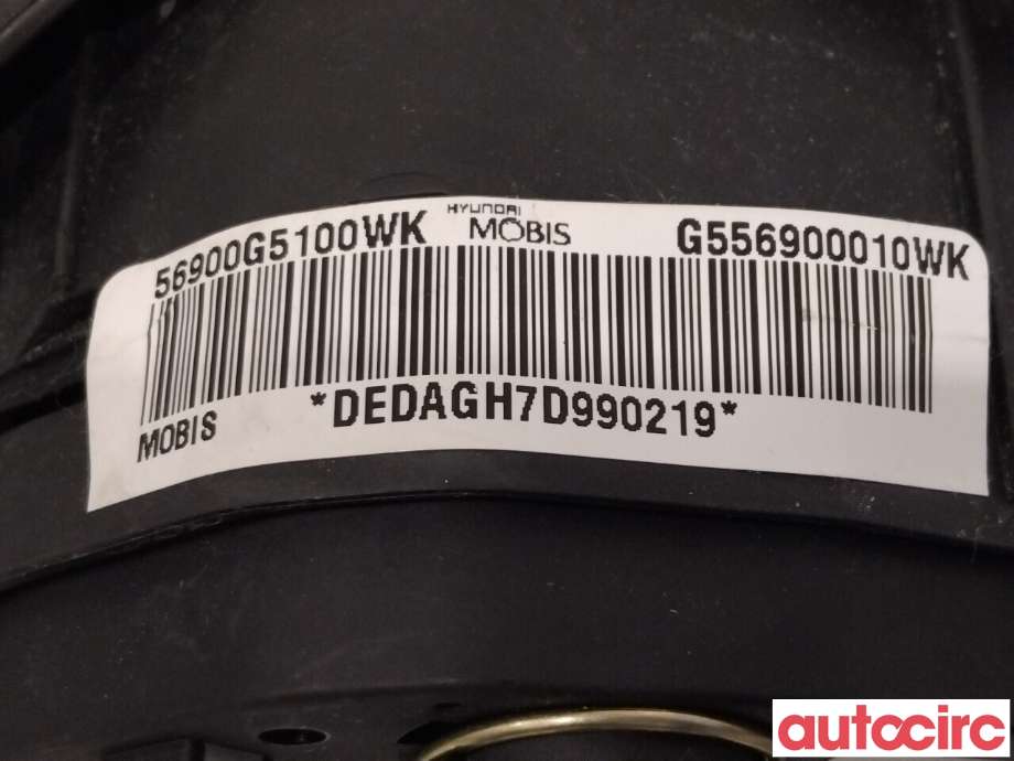 Airbag rattpute til Kia Niro 2016-2021  (KIA|56900G5100WK)