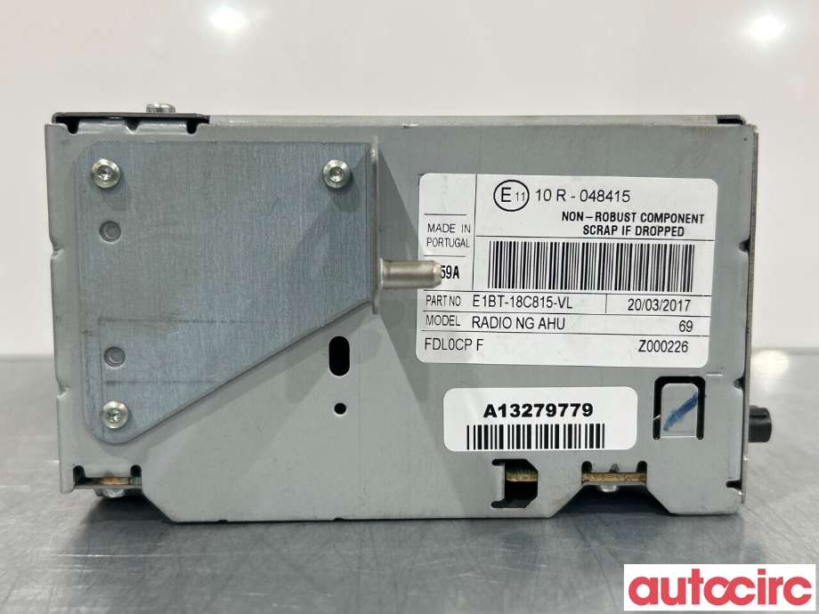 Bilstereo til Ford C-Max 2015-2019 (Type II, Fase 2) (FORD|2342455|E1BT-18C815-VL)