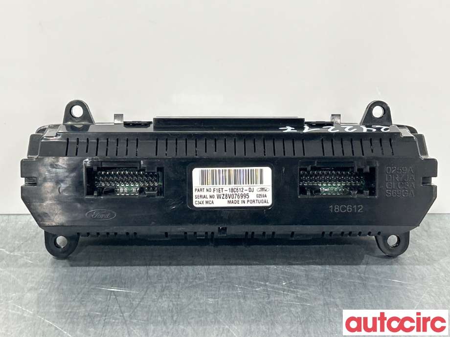 Varmeapparat betjening til Ford C-Max 2015-2019 (Type II, Fase 2) (FORD|2376689|F1ET-18C612-DJ)