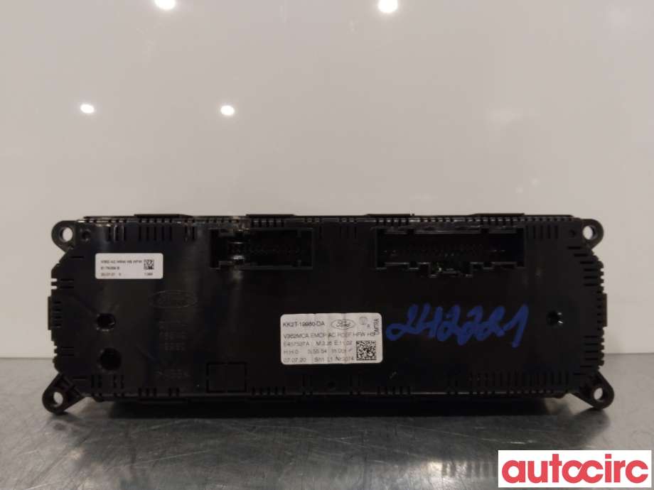 Varmeapparat betjening til Ford Transit Courier 2018-2023 (Type I, Fase 2)  (FORD|2473879|KK2T-19980-DA)