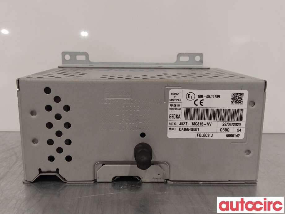 Bilstereo til Ford Transit Courier 2018-2023 (Type I, Fase 2)  (FORD|2406775|JK2T-18C815-VV)
