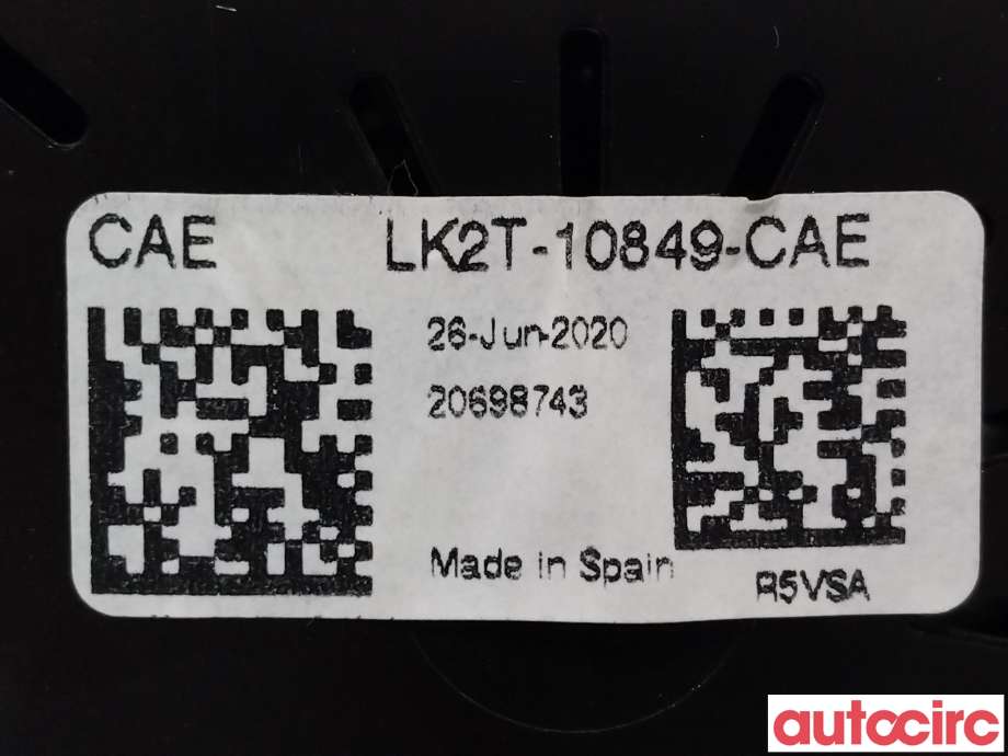 Instrumentpanel til Ford Transit Courier 2018-2023 (Type I, Fase 2) (FORD|2510217|LK2T-10849-CAE)