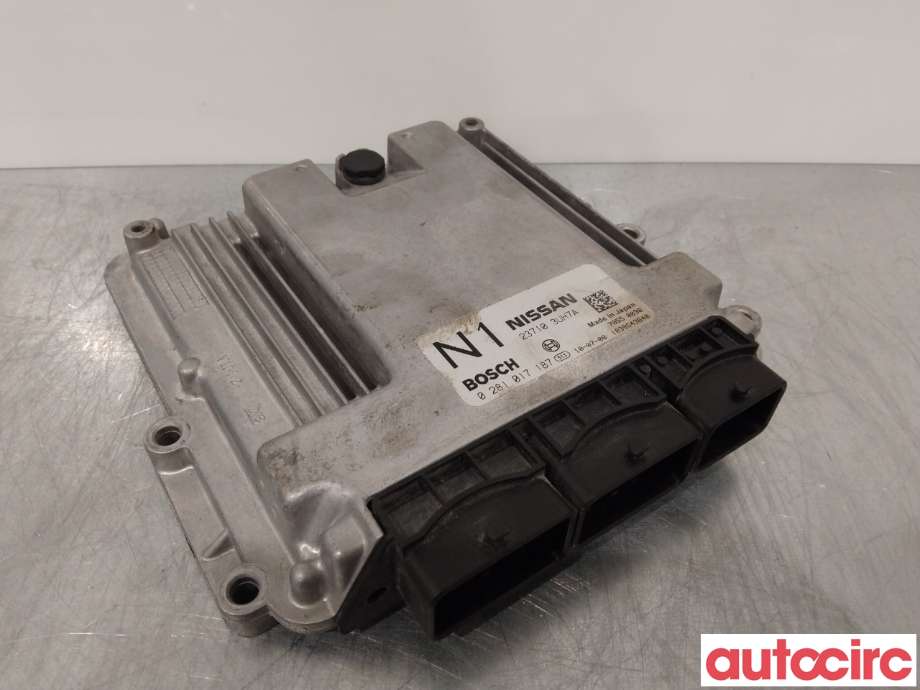 Styreenhet motor til Nissan X-Trail 2007-2014 (T31) (T31) (NISSAN|237103UH7A|0281017187)