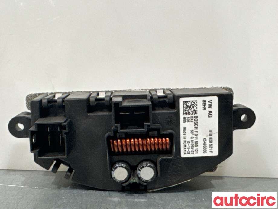 Varmeapparat motstand til Audi Q5 2012-2017 (Type I, Fase 2)  (AUDI|8T0820521G||8T0820521F)