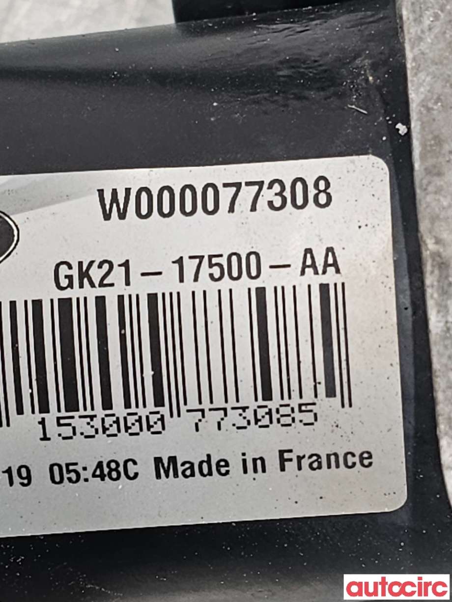 Viskermotor frontrute til Ford Transit Custom 2013-2023 (Type I)  (FORD|2005582|W000077308|GK21-17500-AA)