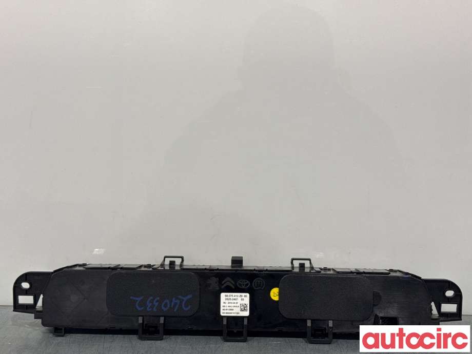 Varmeapparat betjening til Toyota Proace 2016-->> (Type II)  (TOYOTA|SU001A5052||98075413ZD)