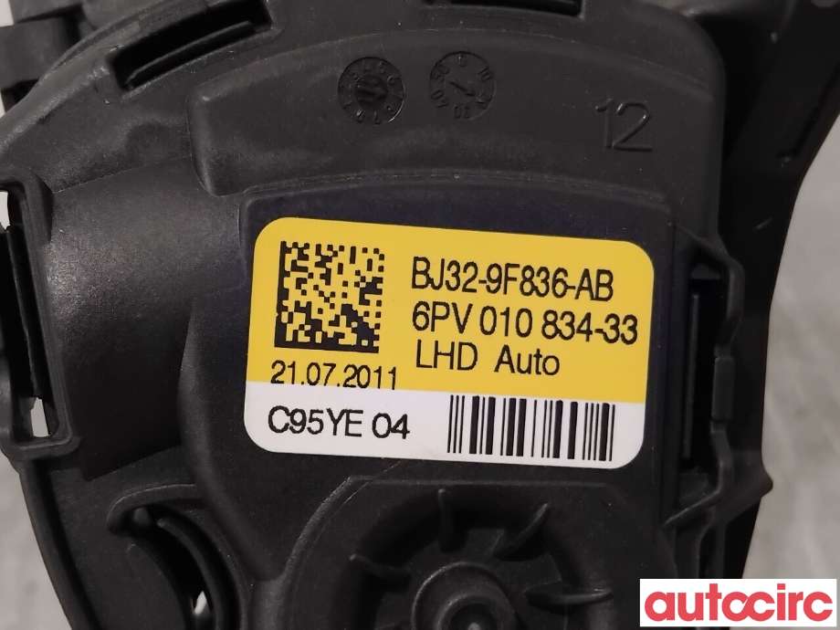 Pedal gass til Land Rover Range Rover, Evoque 2011-2019 (Type I) (LAND-ROVER|LR027136|6PV010834-33|BJ32-9F836-AB)