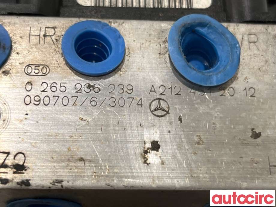 ABS sentral til Mercedes E-Klasse 2009-2013 (Fase 1) (W212) (W212) (MERCEDES|A2124312112|0265236239|A2184313312)