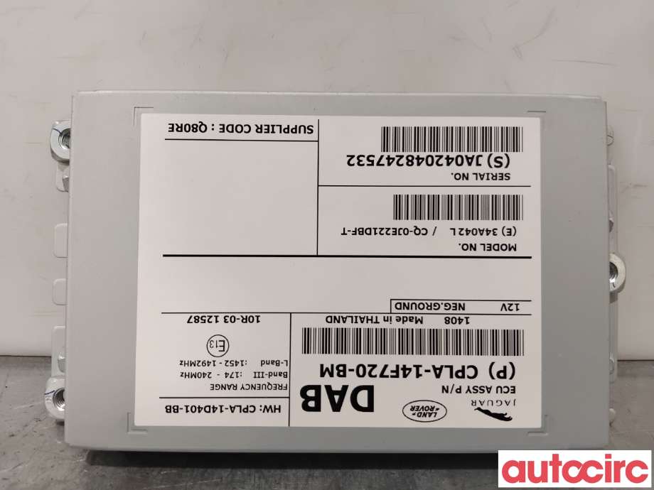 Bilstereo diverse til Land Rover Range Rover, Evoque, 2011-2019 (Type I)  (LAND-ROVER|NO NR)