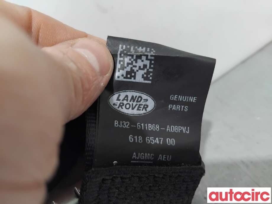 Sikkerhetsbelte bak høyre til Land Rover Range Rover, Evoque 2011-2019 (Type I)  (LAND-ROVER|LR026470||BJ32-611B68-AD8PVJ)