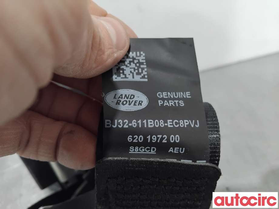 Sikkerhetsbelte foran høyre til Land Rover Range Rover, Evoque 2011-2019 (Type I) (LAND-ROVER|LR026436|BJ32-611B08-EC8PVJ|LR072748)