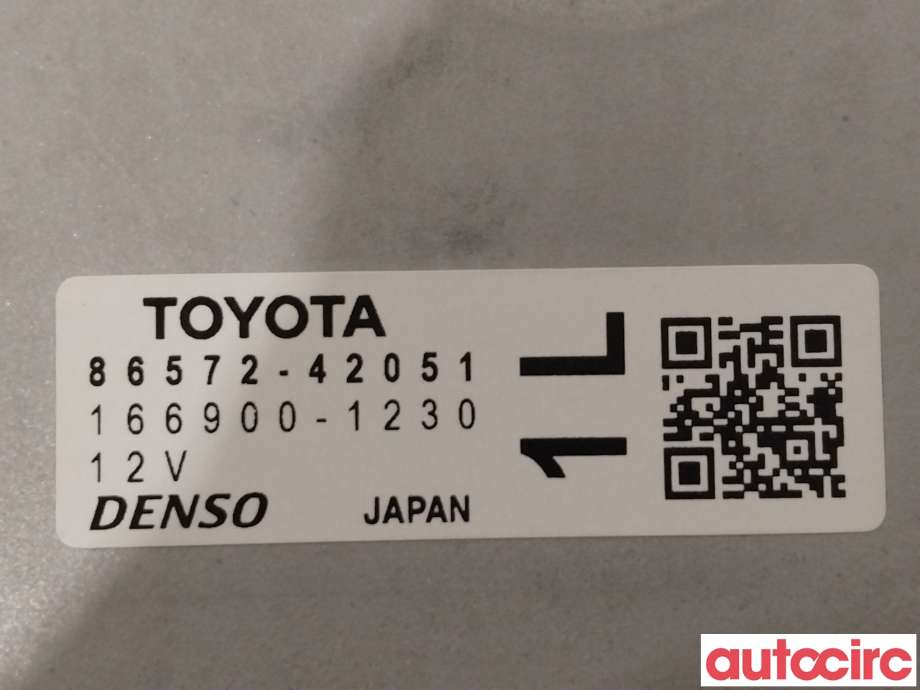 Styreenhet diverse til Toyota RAV4 2019-->> (Type V)  (TOYOTA|8657242051)