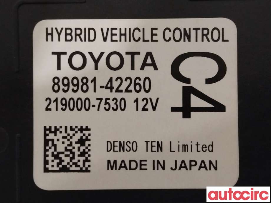 Styreenhet diverse til Toyota RAV4 2019-->> (Type V) (TOYOTA|8998042330|8998142260)