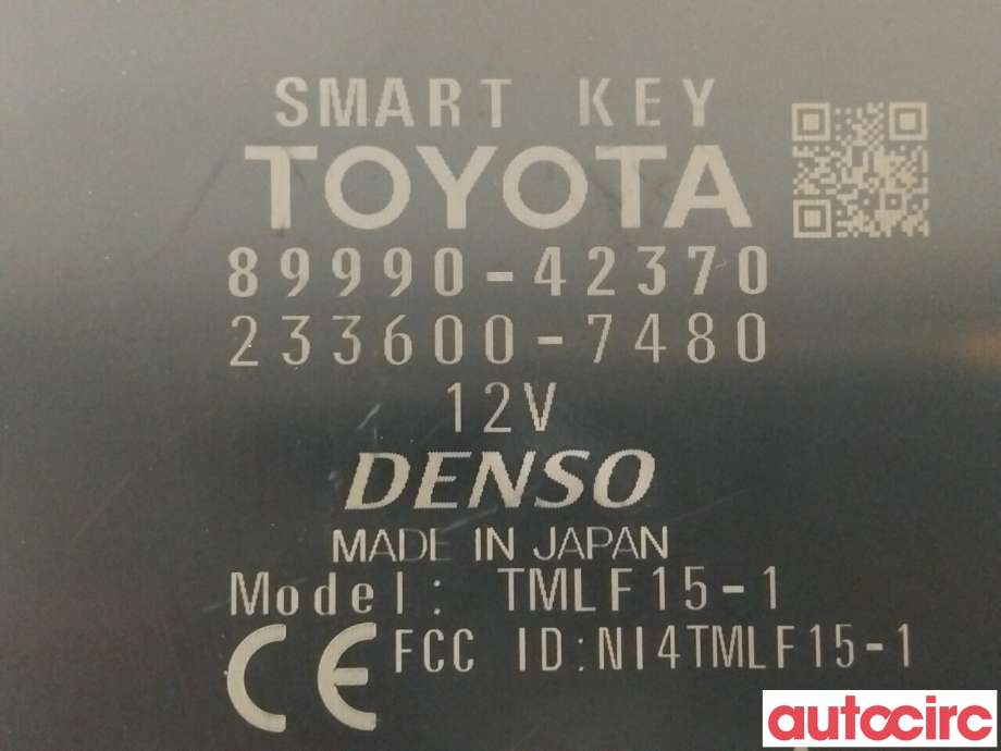 Styreenhet nøkkelfri/keyless til Toyota RAV4 2019-->> (Type V) (TOYOTA|899H042170|8999042370)