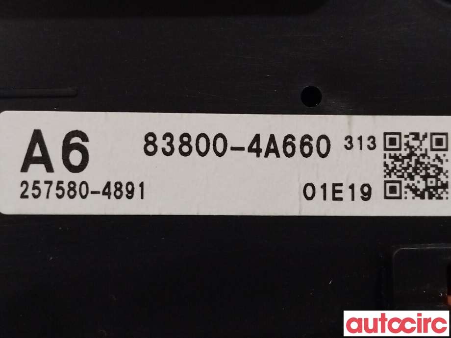 Instrumentpanel til Toyota RAV4 2019-->> (Type V)  (TOYOTA|838004A660)