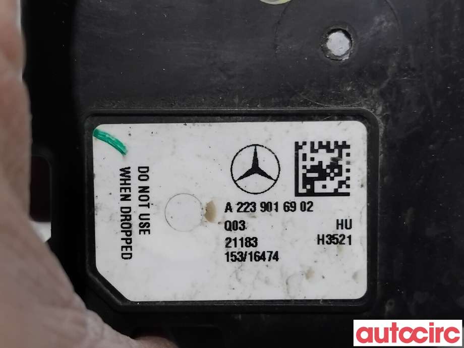 Høyttaler motorlyd, AVAS (Acoustic Vehicle Alerting System) til Mercedes EQS 2021-->> (V297) (V297) (MERCEDES|A2239016902|)