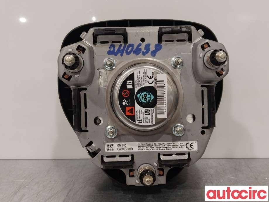 Airbag rattpute til Toyota RAV4 2019-->> (Type V)  (TOYOTA|4513012E40C0)