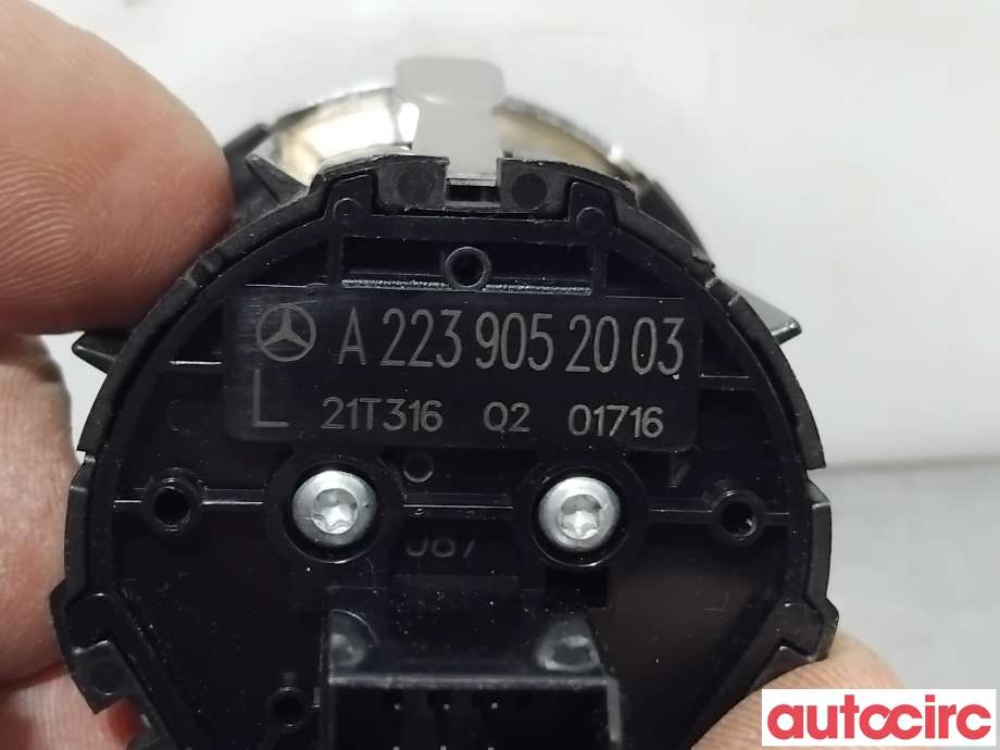 Bryter lys til Mercedes EQS 2021-->> (V297) (V297) (MERCEDES|A2239052003|)