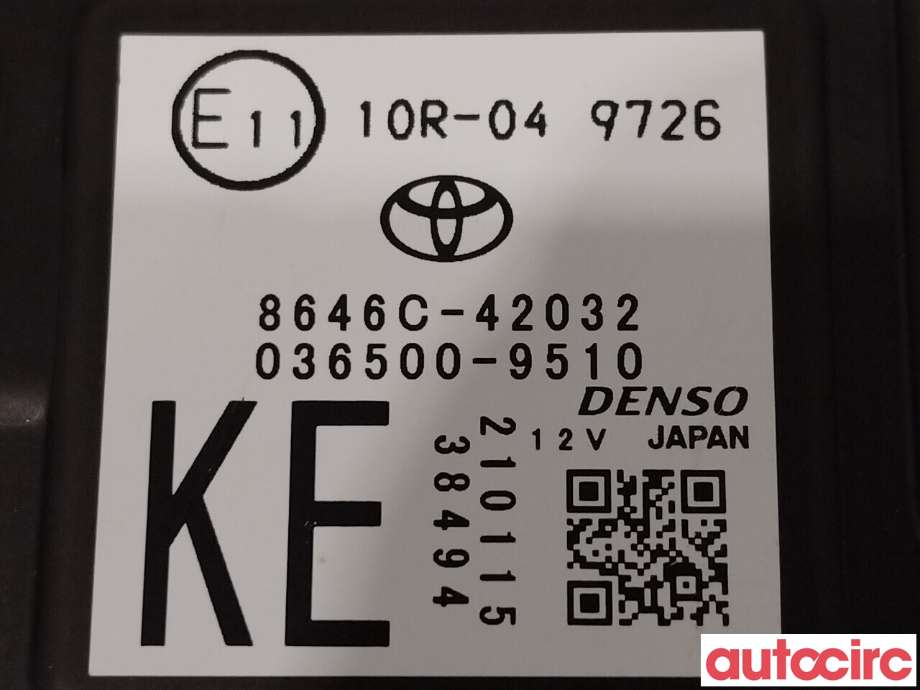 Kamera til Toyota RAV4 2019-->> (Type V) (TOYOTA|8646C42032||8646C-42032)